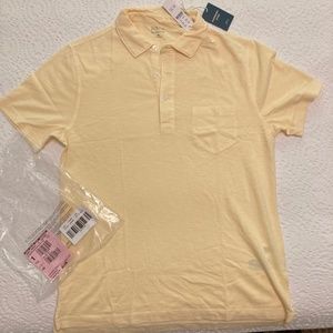 JCrew - Garment-dyed slub cotton pocket polo shirt